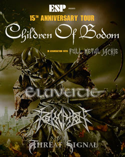 Eluveitie поедут в тур по Северной Америке с Children Of Bodom!