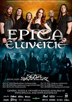 Eluveitie + Epica + Scar Symmetry