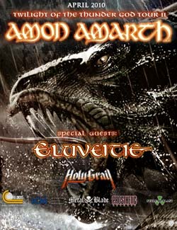 Тур по США и Канаде с Amon Amarth 2010